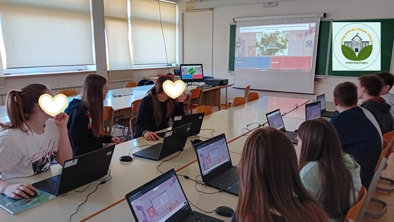 online susret - Dan sigurnijeg interneta - eTwinning projekt Living with the Climate Change